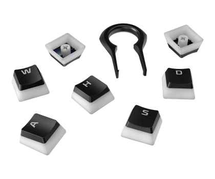 Klawiatura HYPERX PBT Pudding Keycap Black 4P5P4AA